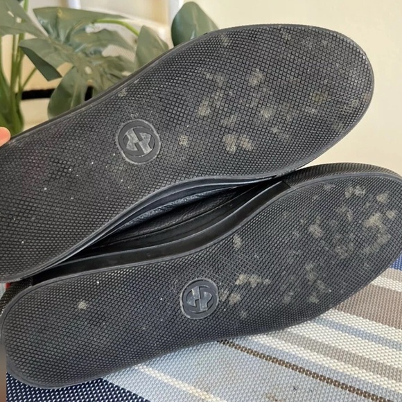 Black leather GUCCI blind for love sneakers - Picture 8 of 9